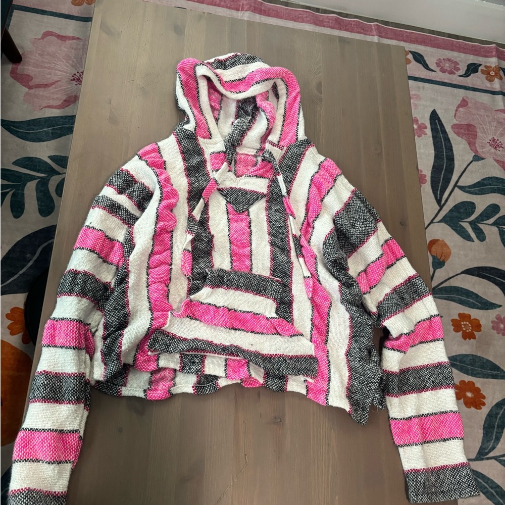 Striped Hooded Sweater